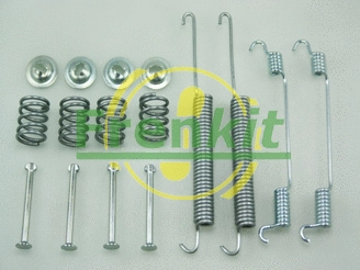 Stovėjimo stabdžių trinkelių priedų komplektas FRENKIT 950806