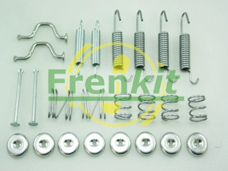 Stovėjimo stabdžių trinkelių priedų komplektas FRENKIT 950816