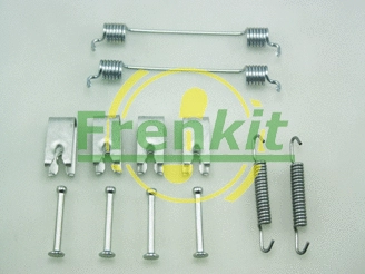 Stovėjimo stabdžių trinkelių priedų komplektas FRENKIT 950827