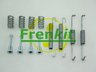 Stovėjimo stabdžių trinkelių priedų komplektas FRENKIT 950841