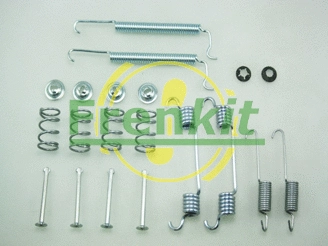 Stovėjimo stabdžių trinkelių priedų komplektas FRENKIT 950849