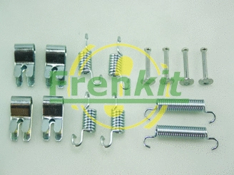 Stovėjimo stabdžių trinkelių priedų komplektas FRENKIT 950850