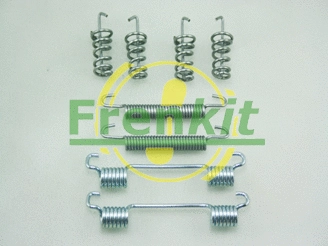 Stovėjimo stabdžių trinkelių priedų komplektas FRENKIT 950868