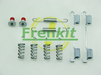 Stovėjimo stabdžių trinkelių priedų komplektas FRENKIT 950874