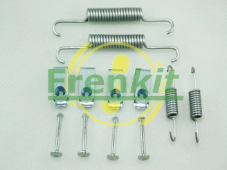 Stovėjimo stabdžių trinkelių priedų komplektas FRENKIT 950881