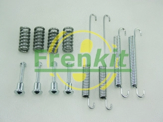 Stovėjimo stabdžių trinkelių priedų komplektas FRENKIT 950892