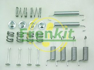 Stovėjimo stabdžių trinkelių priedų komplektas FRENKIT 950899