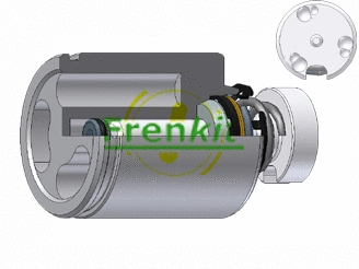 Stabdžių apkabos (suporto) stūmoklis FRENKIT K606501R