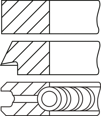 Stūmoklio žiedų komplektas GOETZE ENGINE 08-432200-10
