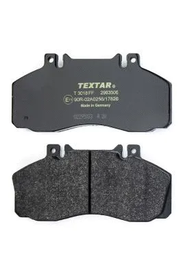 Diskinių stabdžių trinkelių rinkinys TEXTAR 2983506