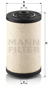 Kuro filtras MANN-FILTER BFU 900 x