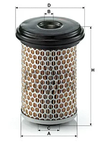 Oro filtras MANN-FILTER C 1157