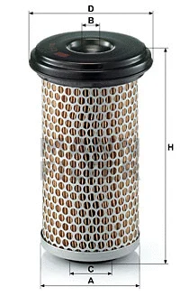Oro filtras MANN-FILTER C 1176