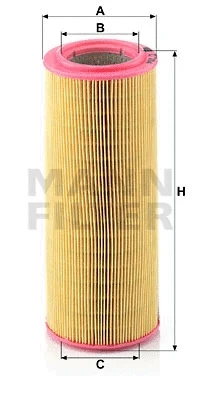 Oro filtras MANN-FILTER C 12 104