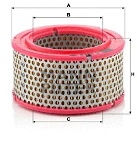 Oro filtras MANN-FILTER C 1213