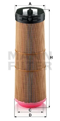 Oro filtras MANN-FILTER C 12 133