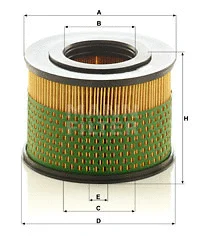 Oro filtras MANN-FILTER C 1233