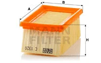 Oro filtras MANN-FILTER C 1320