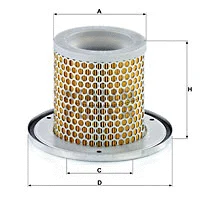 Antrinis oro filtras MANN-FILTER C 1342 KIT