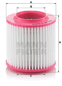 Oro filtras MANN-FILTER C 1343