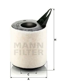 Oro filtras MANN-FILTER C 1361