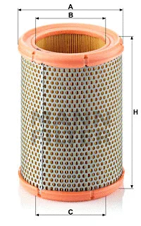Oro filtras MANN-FILTER C 1362