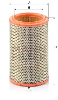 Oro filtras MANN-FILTER C 1387