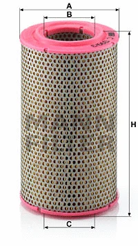 Oro filtras MANN-FILTER C 1399/3