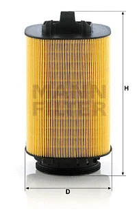 Oro filtras MANN-FILTER C 14 006