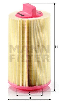 Oro filtras MANN-FILTER C 14 114