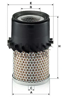 Oro filtras MANN-FILTER C 14 138/1