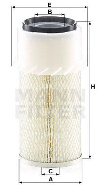 Oro filtras MANN-FILTER C 14 179 x