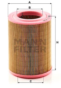 Oro filtras MANN-FILTER C 1430