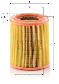 Oro filtras MANN-FILTER C 1472