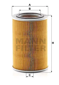 Oro filtras MANN-FILTER C 15 124/1