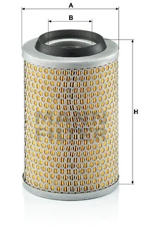 Oro filtras MANN-FILTER C 15 127/2