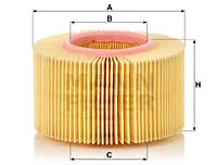 Oro filtras MANN-FILTER C 1552