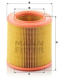 Oro filtras MANN-FILTER C 1577