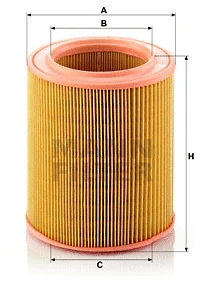 Oro filtras MANN-FILTER C 1577/1