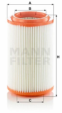 Oro filtras MANN-FILTER C 16 007