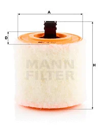 Oro filtras MANN-FILTER C 16 012