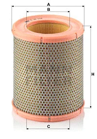 Oro filtras MANN-FILTER C 16 113