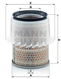 Oro filtras MANN-FILTER C 16 148
