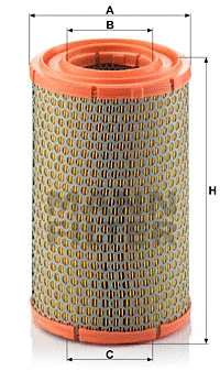 Oro filtras MANN-FILTER C 16 182