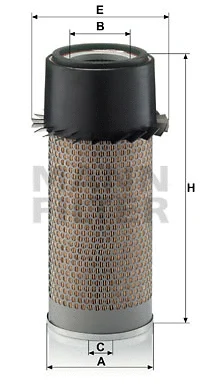 Oro filtras MANN-FILTER C 16 302