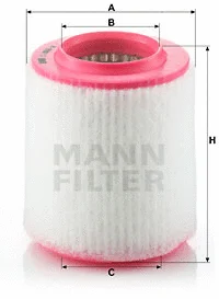 Oro filtras MANN-FILTER C 1652/2