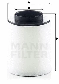 Oro filtras MANN-FILTER C 17 023