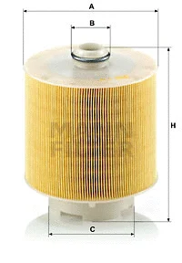 Oro filtras MANN-FILTER C 17 137/1 x