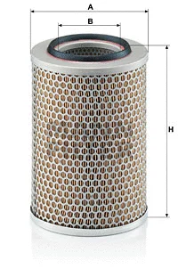 Oro filtras MANN-FILTER C 17 201