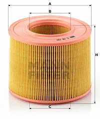 Oro filtras MANN-FILTER C 18 121